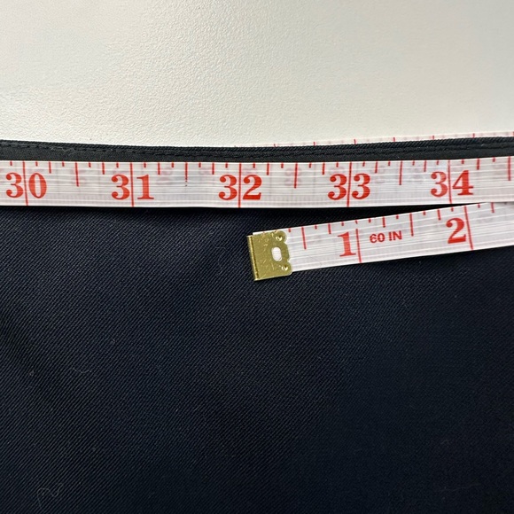 Club Monaco Pleated Navy Skirt - Picture 5 of 9